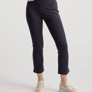 Quince Ultra-stretch Ponte Kick Flare Pant  Navy